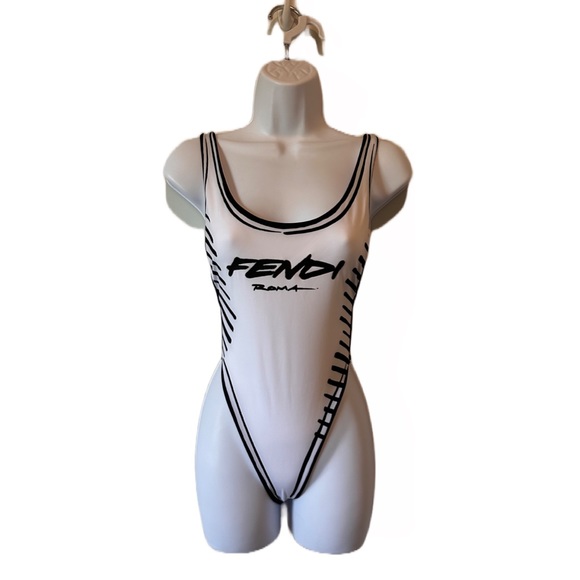 Fendi Other - Fendi Black and White One Piece Swimsuit
